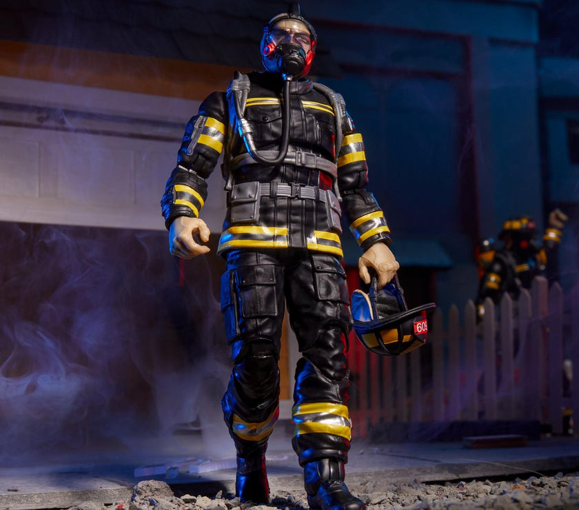 Hasbro G.I. Joe Classified Series 6-inch Search and Rescue Firefighter action figure in detailed gear