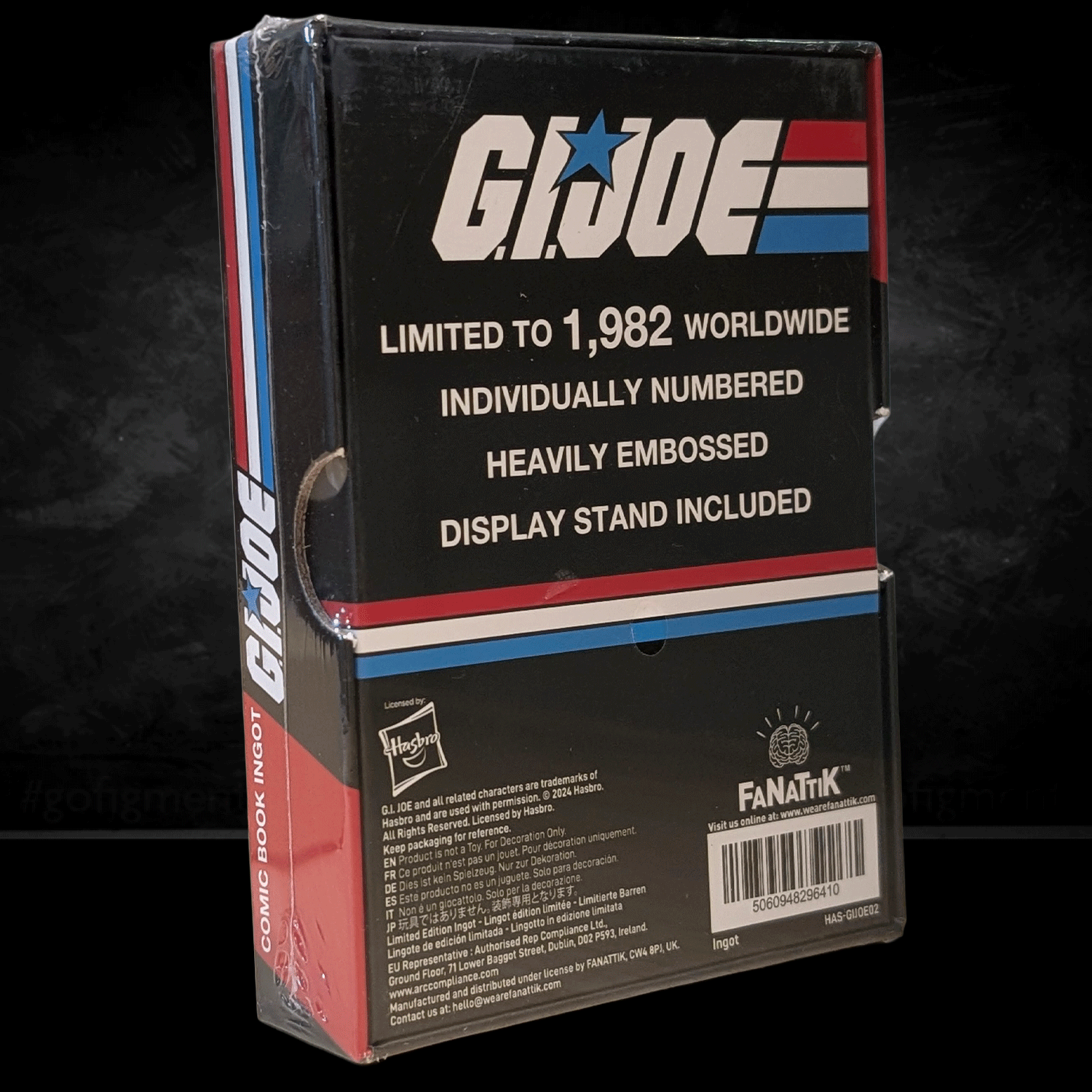 G.I. Joe: A Real American Hero - Limited Edition Coin - Ingot - Issue #1