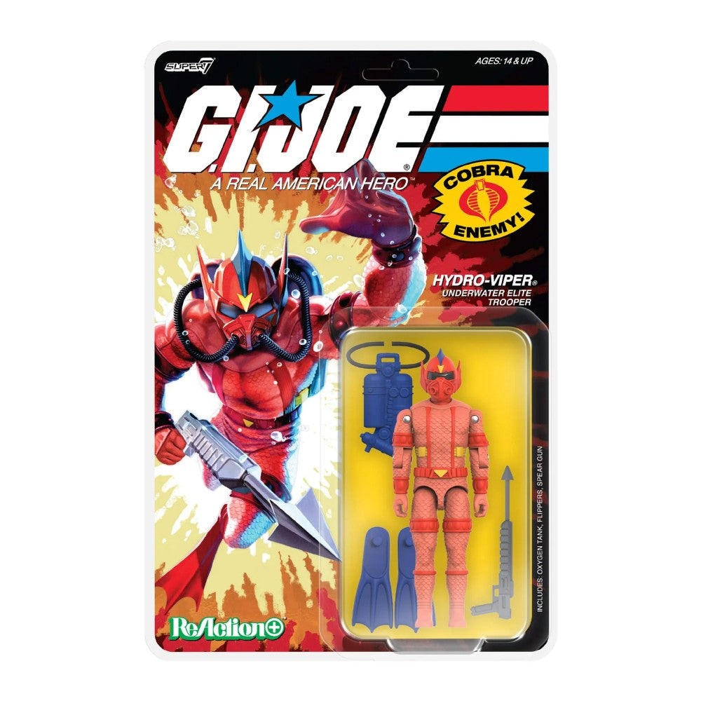 Hydro-Viper G.I. Joe ReAction+ Wave 7 Cobra Underwater Elite Action Figure