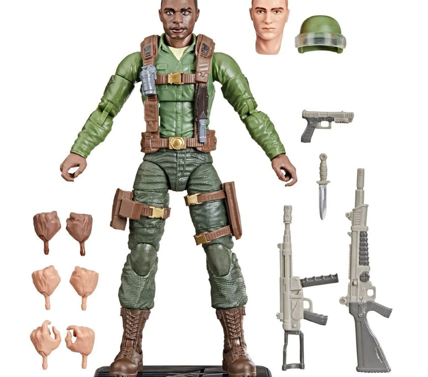 G.I. Joe Classified Series 2 Pack BUNDLE Retro Cardback G.I. Joe Trooper 6-Inch Action Figure
