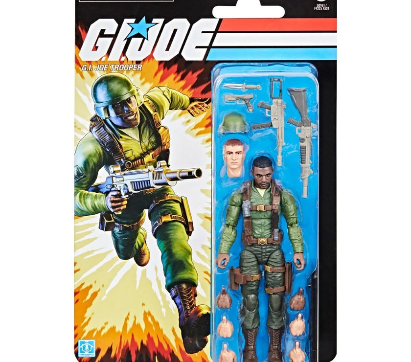 G.I. Joe Classified Series 2 Pack BUNDLE Retro Cardback G.I. Joe Trooper 6-Inch Action Figure