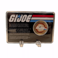 G.I. Joe: A Real American Hero - Limited Edition Coin - 60th Anniversary 24k Gold Plated
