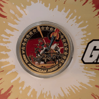 G.I. Joe: A Real American Hero - Limited Edition Coin - 60th Anniversary 24k Gold Plated