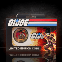 G.I. Joe: A Real American Hero - Limited Edition Coin - 60th Anniversary 24k Gold Plated