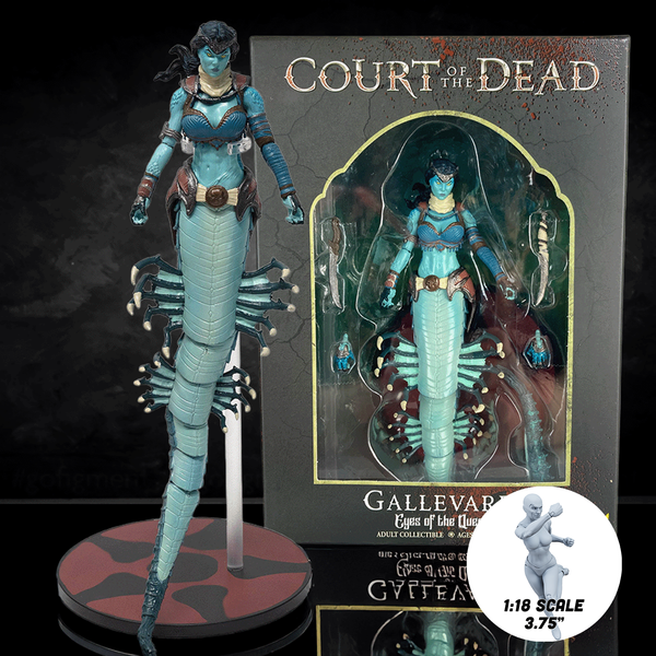 Gallevarbe – Eyes of the Queen Court of the Dead Epic Battle Action Figure - 1:18 Scale
