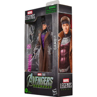 Gambit Marvel Legends Series Action Figure by Hasbro with Bo Staff and Charged Cards 6-Inch in package