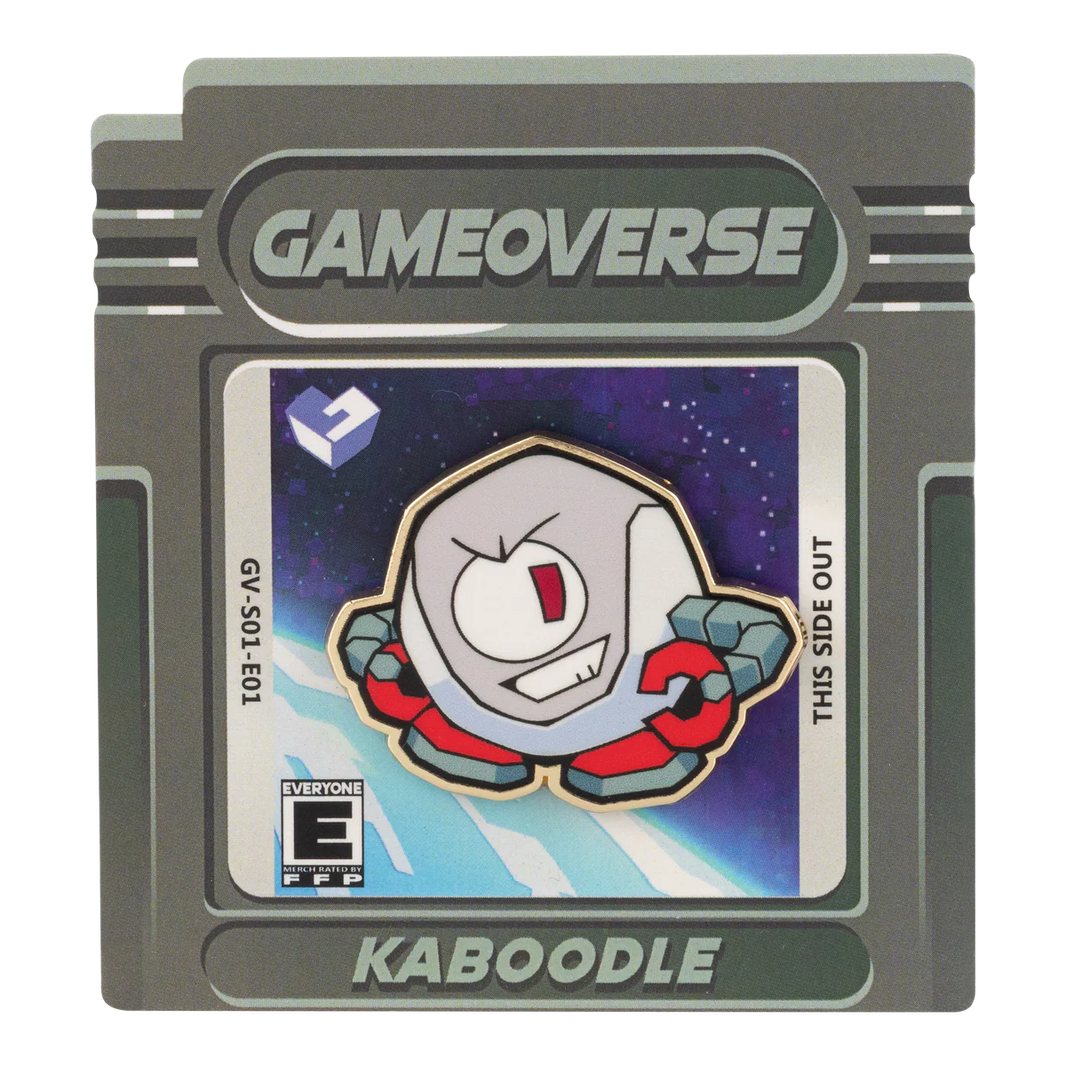 Kaboodle Pin – Gameoverse Glitch Productions Enamel Collectible