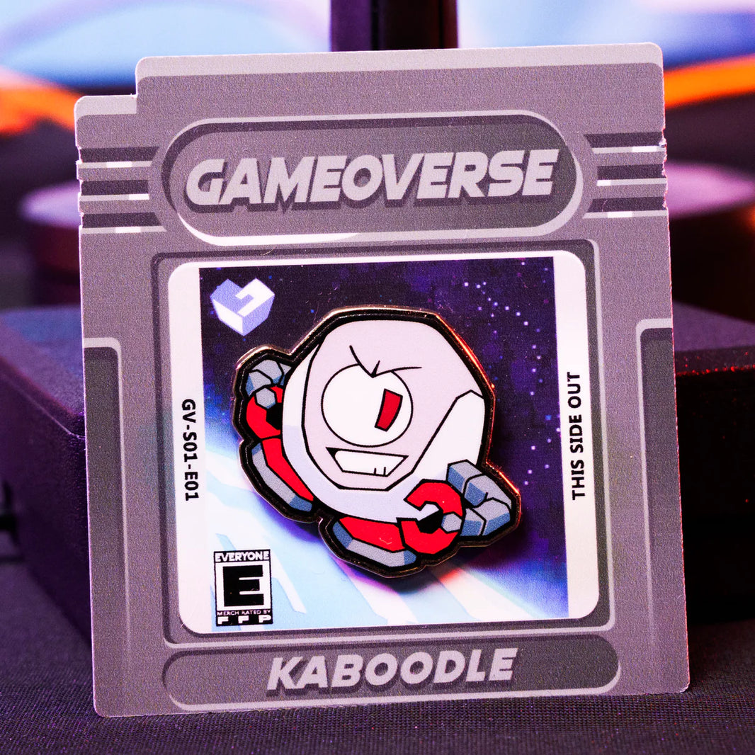 Kaboodle Pin – Gameoverse Glitch Productions Enamel Collectible
