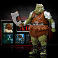 Kenner Gamorrean Guard Star Wars action figure holding axe from Retro Collection ROTJ new in box