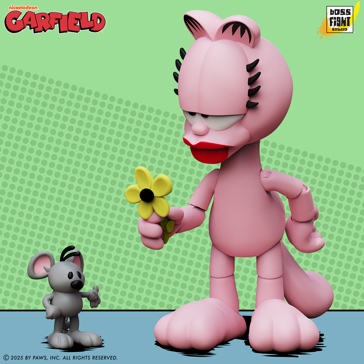 Arlene Garfield Wave 2 Action Figure - 25 Points of Articulation with Interchangeable Expression & Accessories by Boss Fight Studio Llc