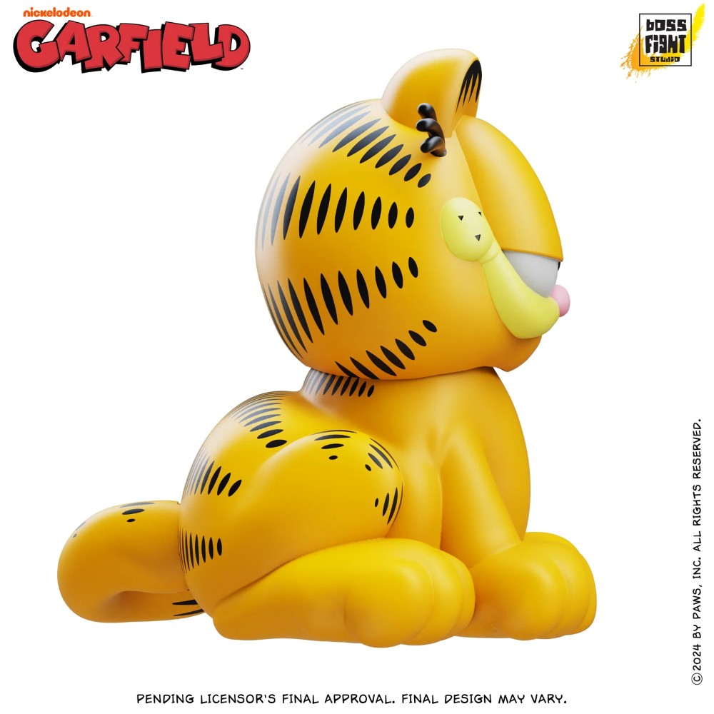 Garfield Full Scale Figure 1:1 Life Size Gigantic 20" tall by Boss Fight Studio Llc seated figure