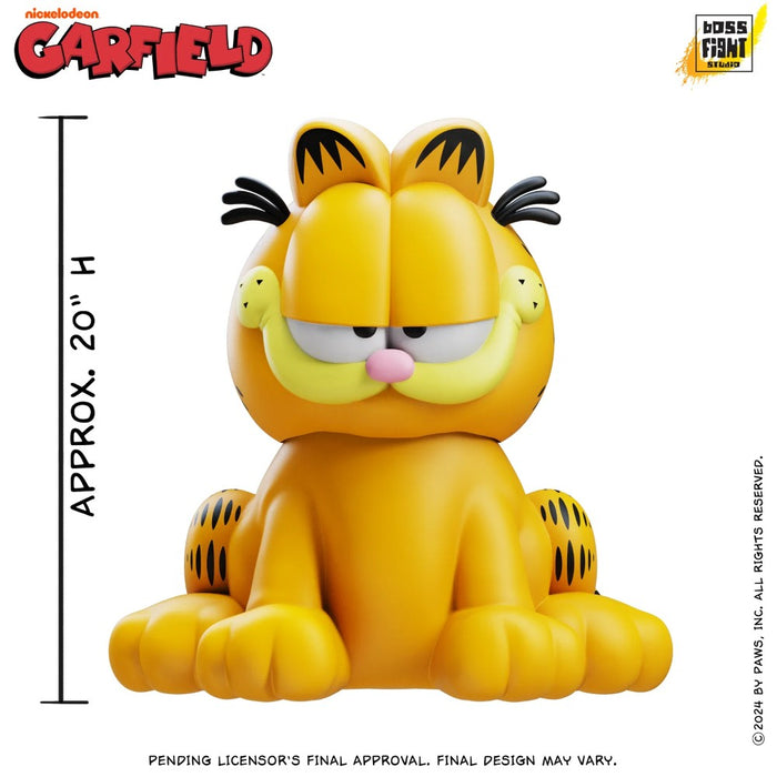 Garfield Full Scale Figure 1:1 Life Size Gigantic 20" tall seated collectible by Boss Fight Studio Llc