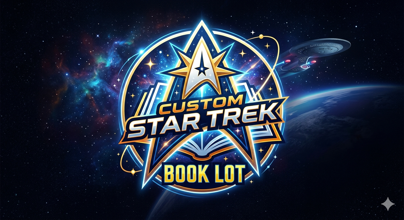 Custom Star Trek Bundle of Books