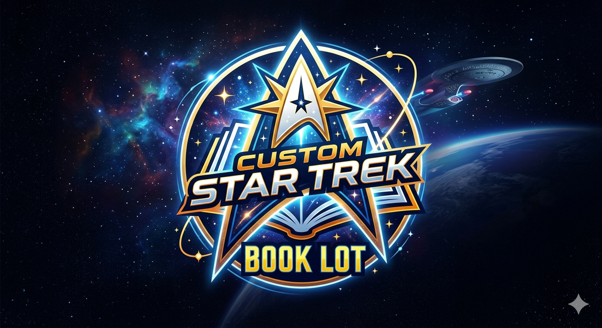 Custom Star Trek Bundle of Books