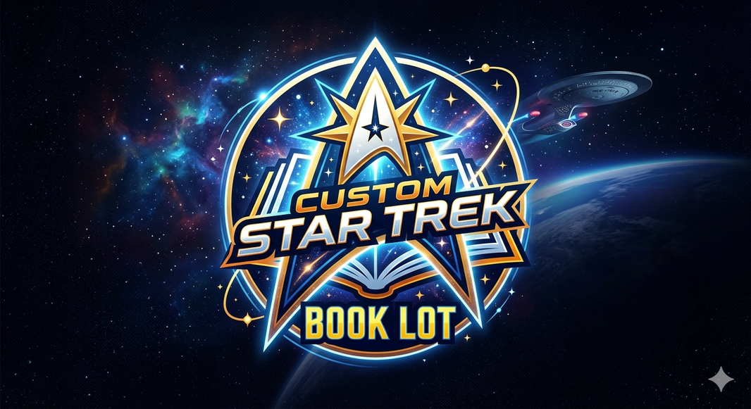 Custom Star Trek Bundle of Books