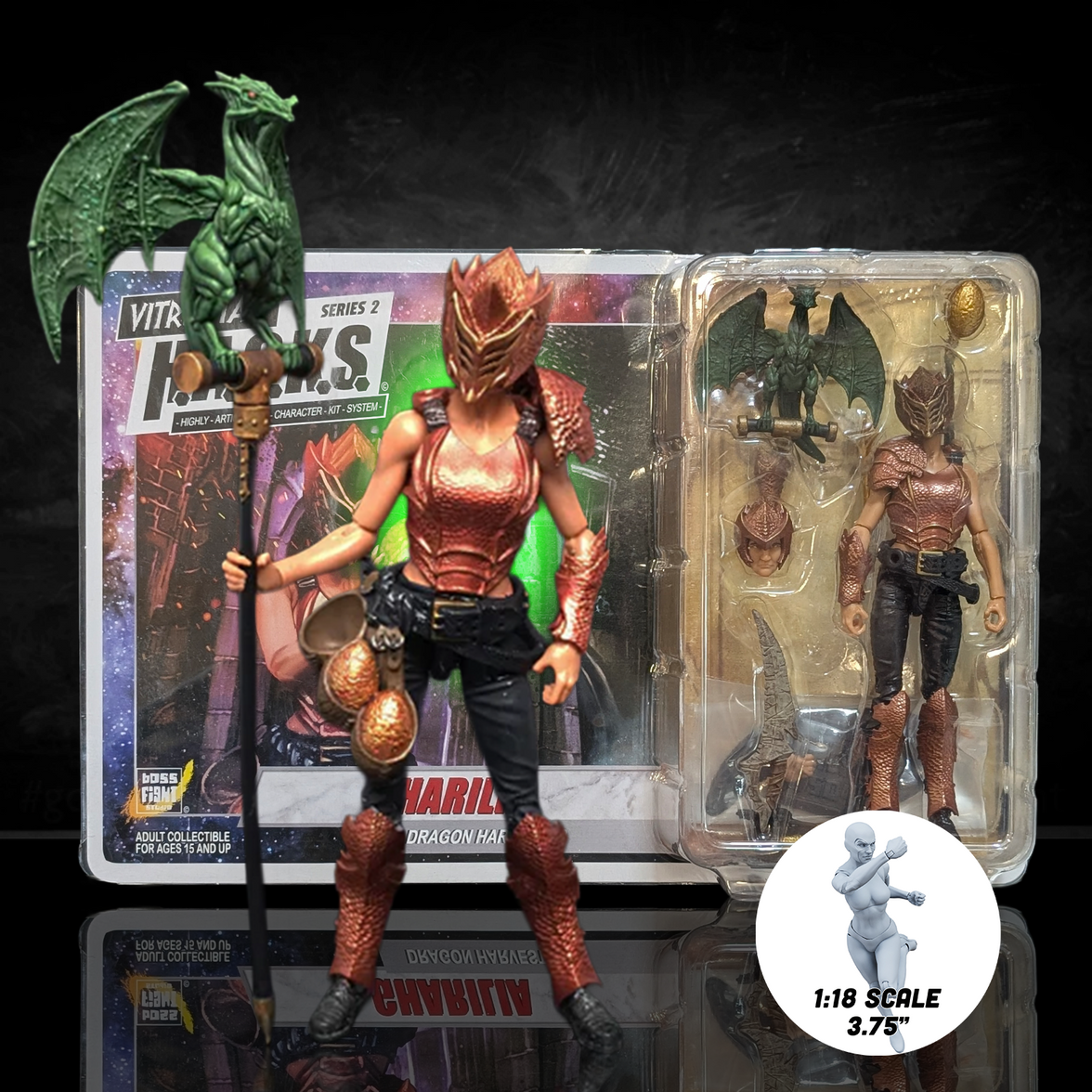 Ghariala (Dragon Harvester) -Vitruvian H.A.C.K.S. 1:18 Scale Action Figure