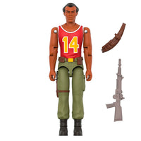 Hasbro G.I. Joe Big Lob 3.75-inch action figure with 9 articulation points, bandolier, and Joe Laser Blaster accessories