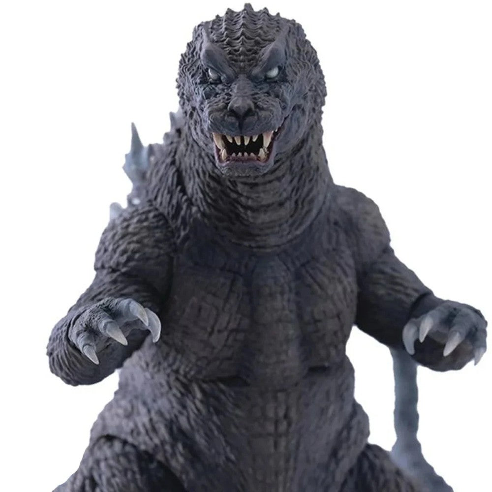 Godzilla 2001 Exquisite Basic Series Action Figure 7 Inch NIB with fierce pose and detailed textured sculpt by Exquisite