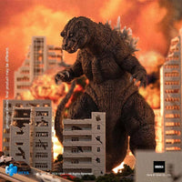 Godzilla 2001 Exquisite Basic Series Action Figure 7 Inch NIB by Exquisite with detailed texture and city backdrop