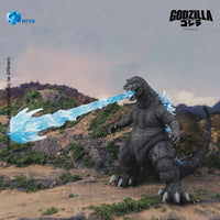 Heat Ray Godzilla 2001 Giant Monsters All-Out Attack Action Figure 7 Inch NIB by Exquisite with blue heat ray and textured body