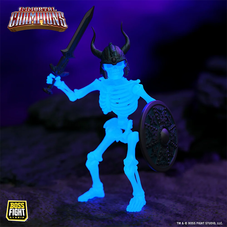 Undead Spectral Guardian Immortal Champions 5.5" Action Figure Boss Fight Studio