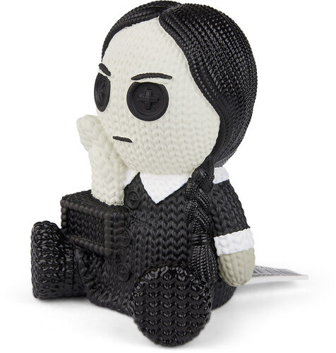 Handmade by Robots Wednesday Addams with Thing Glow in the Dark Vinyl Figure - Limited Edition Collectible
