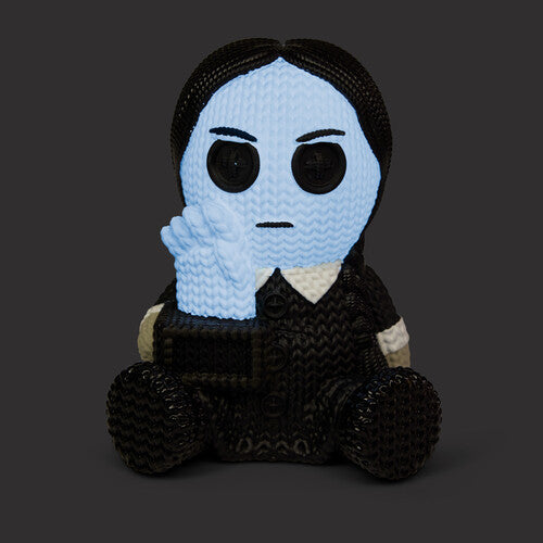 Handmade by Robots Wednesday Addams with Thing Glow in the Dark Vinyl Figure - Limited Edition Collectible new in box