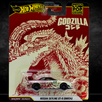 Hot Wheels Nissan Skyline GT-R Godzilla- Pop Culture 2026 Premium Die-Cast Vehicle