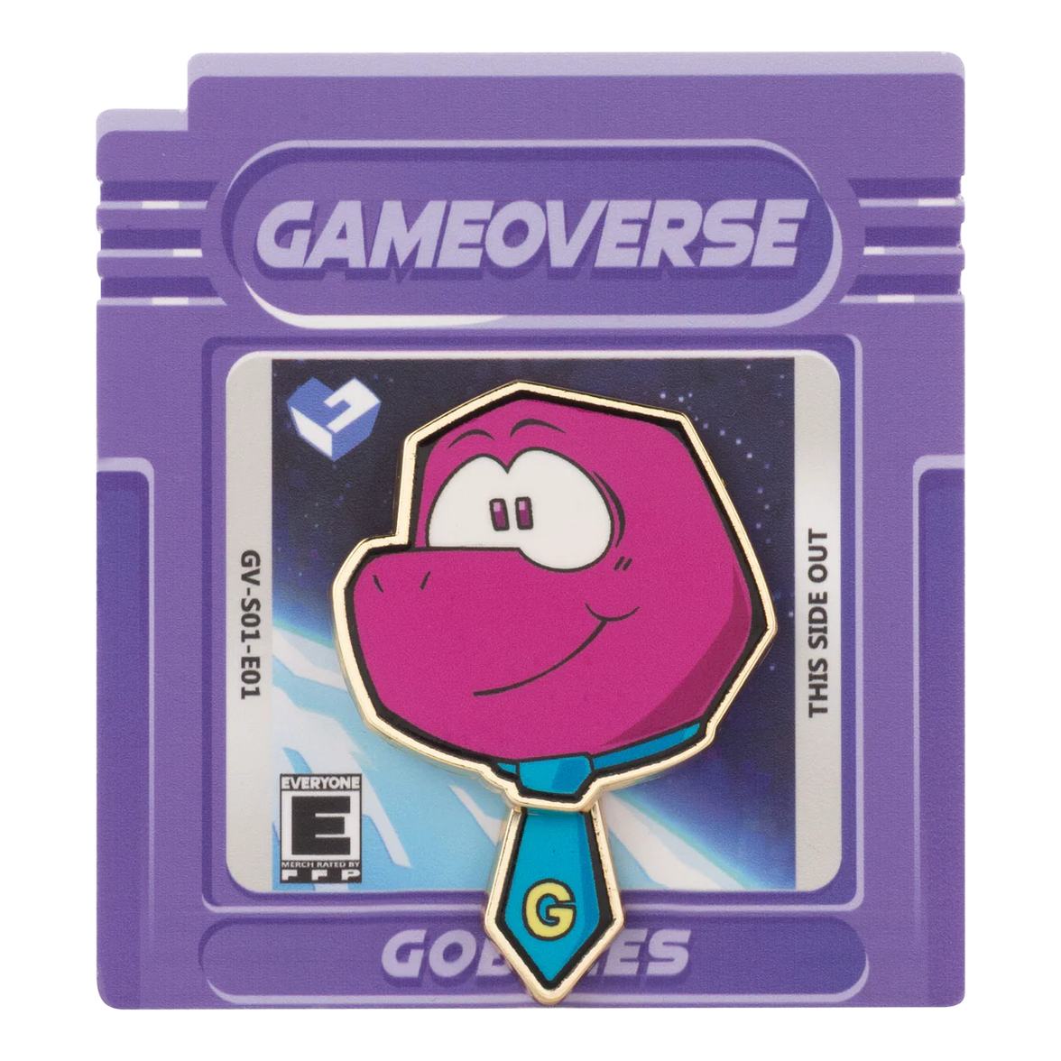 Gobbles Pin – Gameoverse Glitch Productions Enamel Collectible