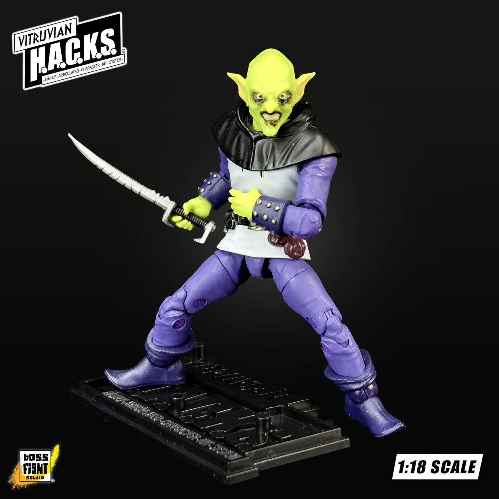 Goblin Ransacker Vitruvian H.A.C.K.S. O'Grung Gang Action Figure Boss Fight
