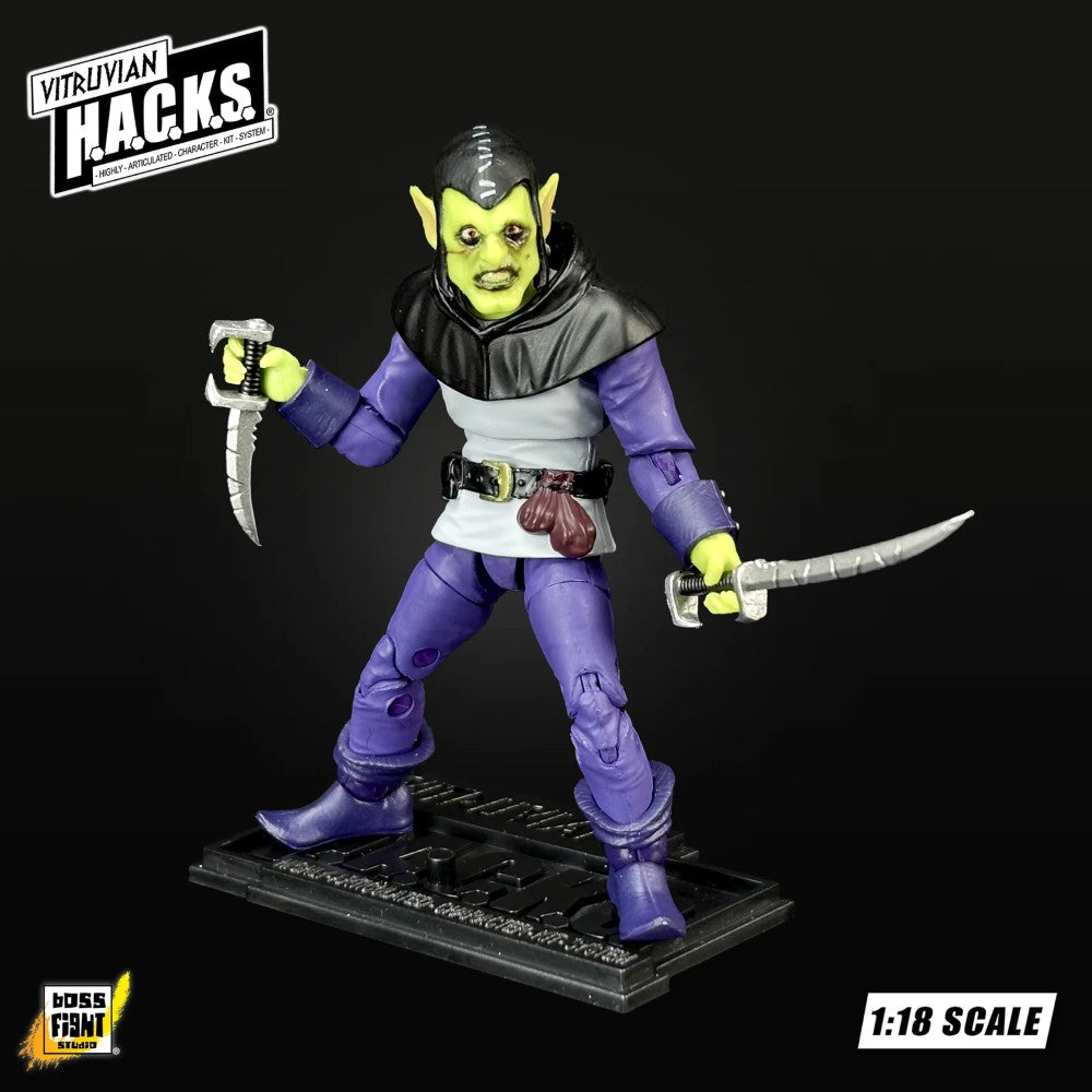 Goblin Ransacker Vitruvian H.A.C.K.S. O'Grung Gang Action Figure Boss Fight