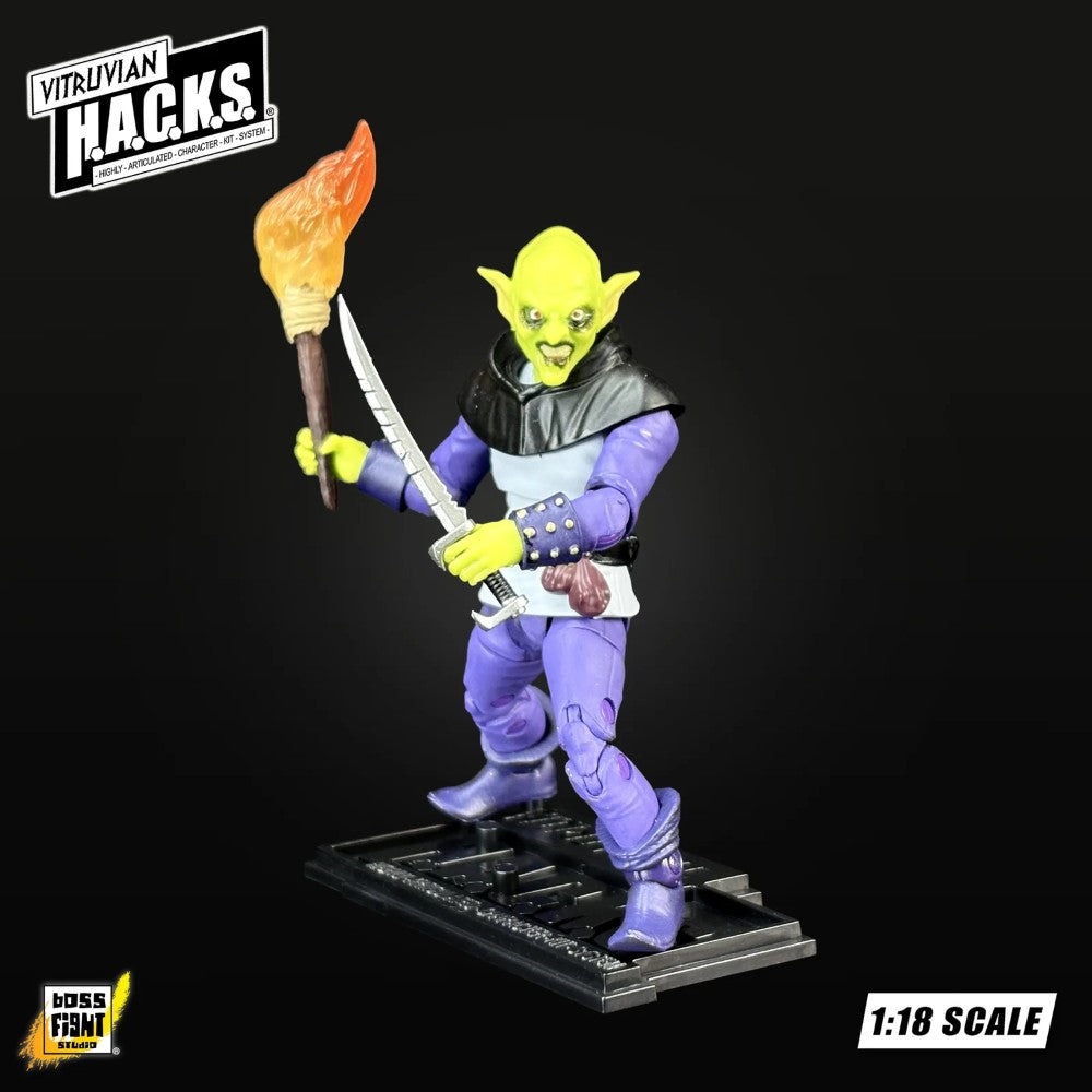 Goblin Ransacker Vitruvian H.A.C.K.S. O'Grung Gang Action Figure Boss Fight