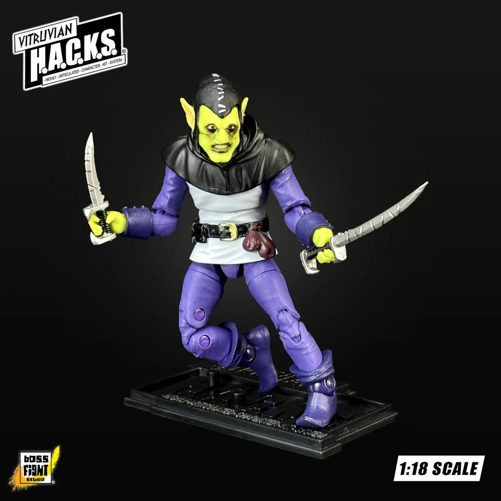 Goblin Ransacker Vitruvian H.A.C.K.S. O'Grung Gang Action Figure Boss Fight