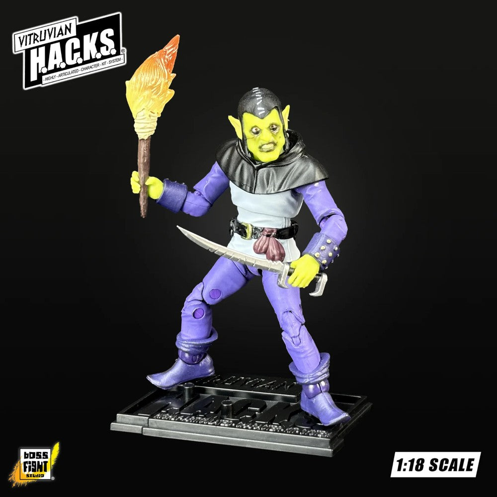 Goblin Ransacker Vitruvian H.A.C.K.S. O'Grung Gang Action Figure Boss Fight