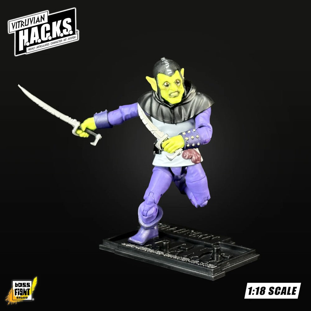 Goblin Ransacker Vitruvian H.A.C.K.S. O'Grung Gang Action Figure Boss Fight