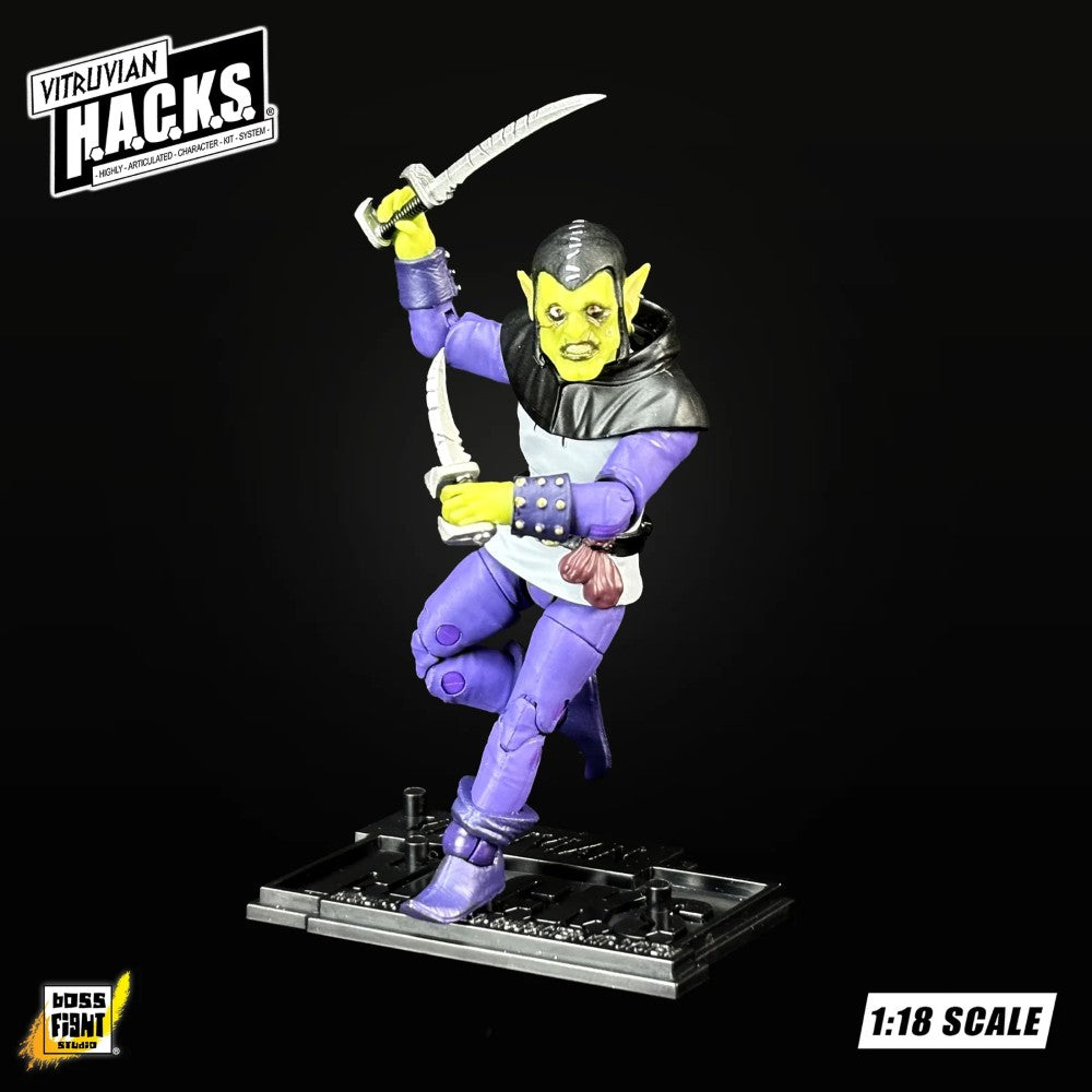 Goblin Ransacker Vitruvian H.A.C.K.S. O'Grung Gang Action Figure Boss Fight