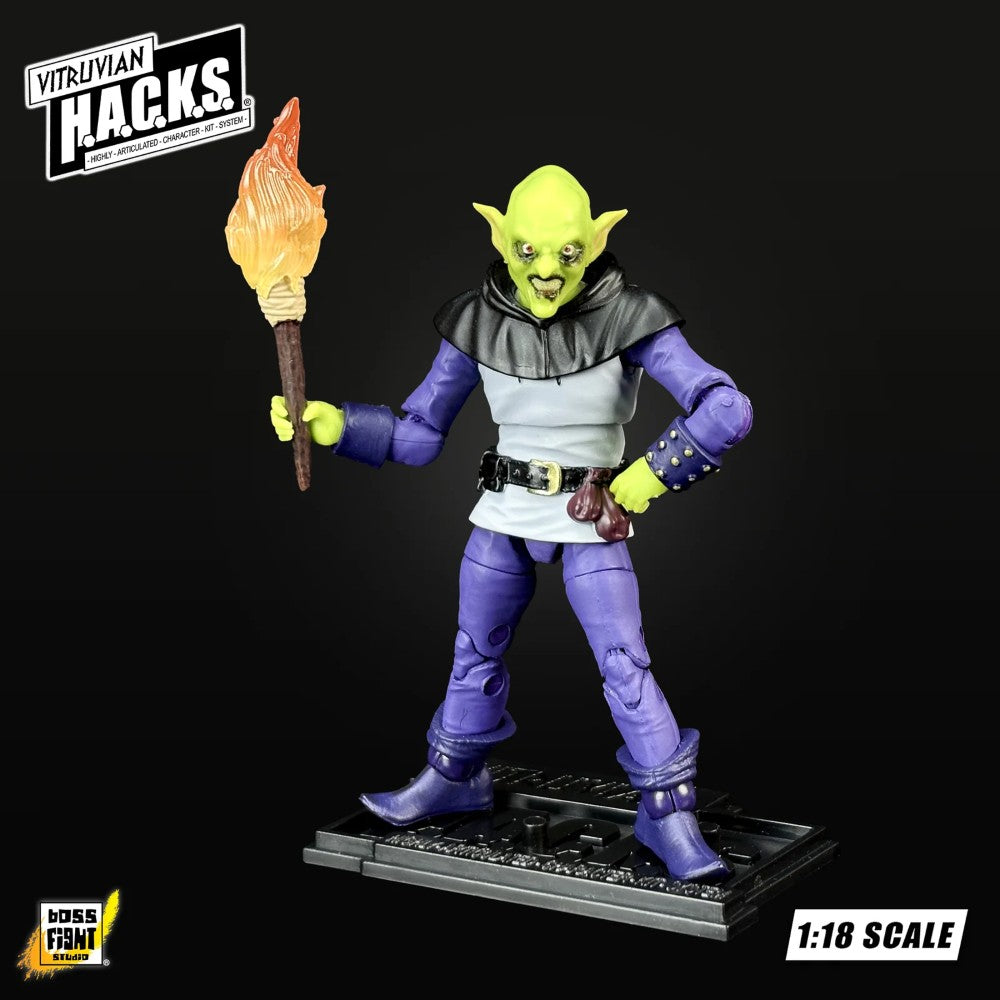 Goblin Ransacker Vitruvian H.A.C.K.S. O'Grung Gang Action Figure Boss Fight