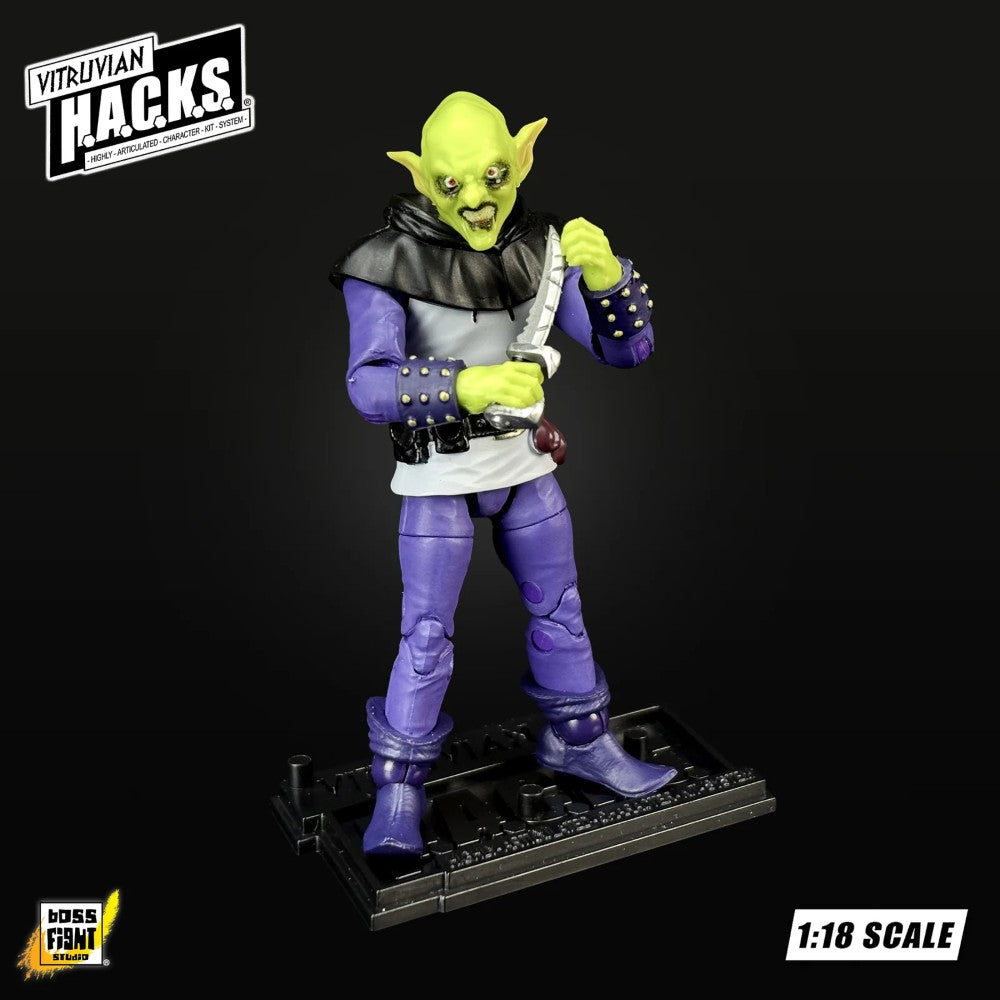 Goblin Ransacker Vitruvian H.A.C.K.S. O'Grung Gang Action Figure Boss Fight