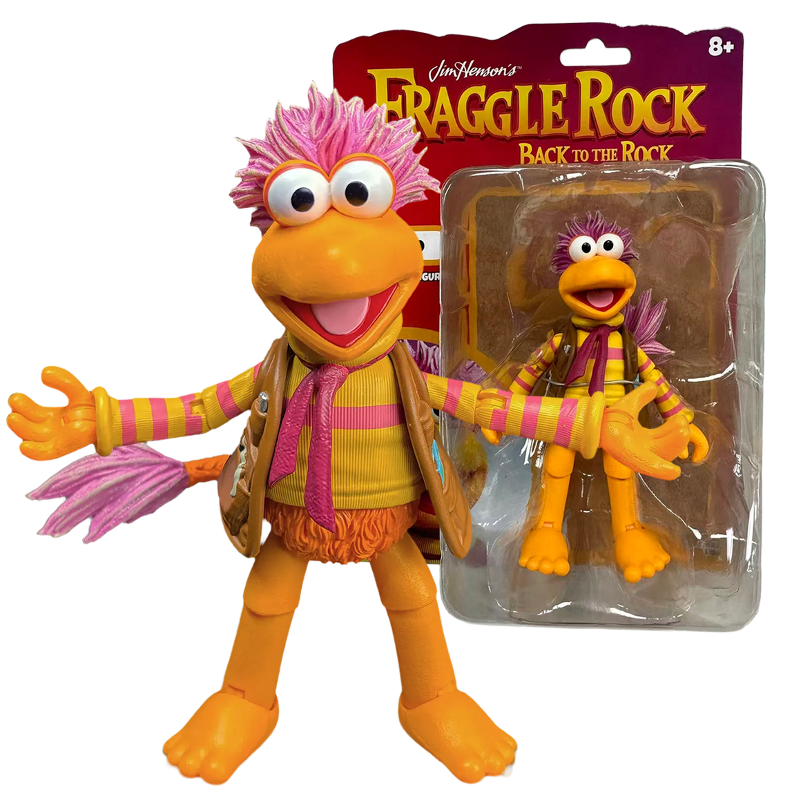 Fraggle Rock Gobo 6-Inch Action Figure by Boss Fight Studio with packaged figure