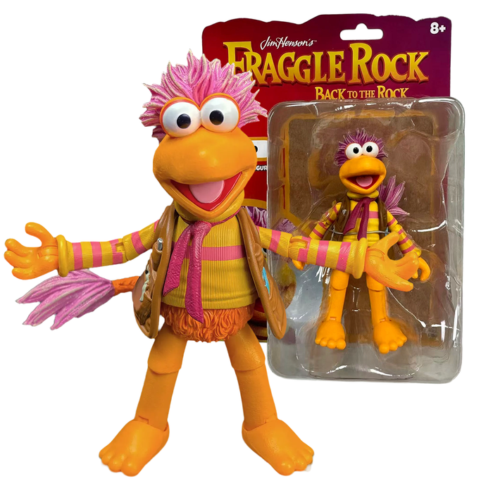 Fraggle Rock Gobo 6-Inch Action Figure by Boss Fight Studio with packaged figure
