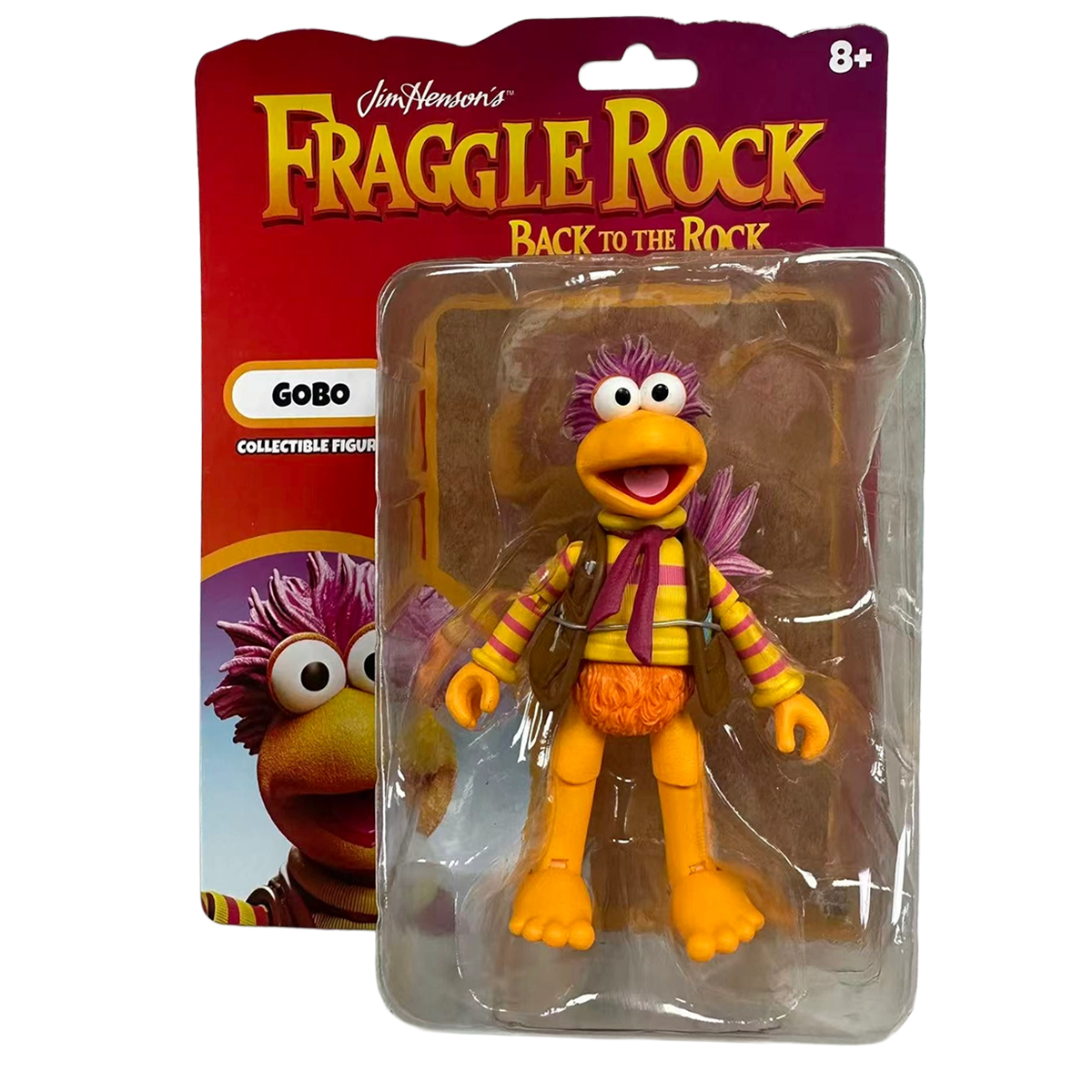 Fraggle Rock Gobo 6-Inch Action Figure by Boss Fight Studio in collectible packaging