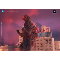 Godzilla 2000/1999 Millennium Hiya Toys Exquisite Basic 7-Inch Action Figure new in box with textured body and detailed dorsal spikes