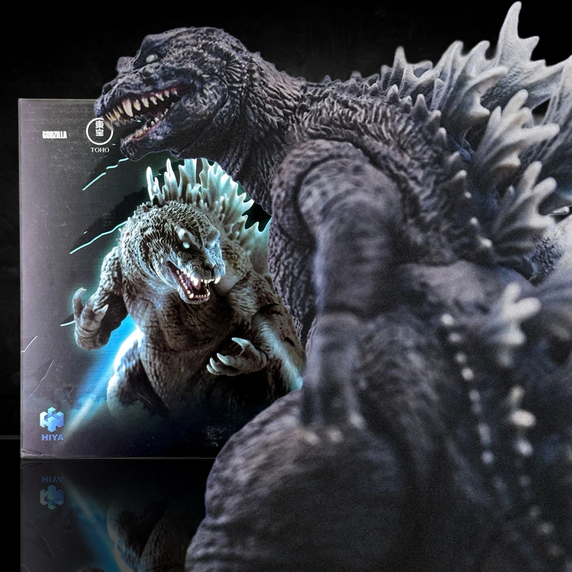 Godzilla 2001 Exquisite Basic Series Action Figure 7 Inch NIB with detailed sculpt and articulated pose by Exquisite