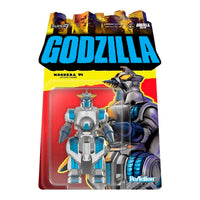 Super7 M.O.G.U.E.R.A. 1994 Godzilla ReAction figure in blister card packaging with detailed robot design