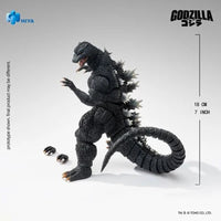Godzilla Final Wars 2004 Godzilla Exquisite Basic Series None Scale 7-Inch Action Figure by Exquisite in black with tail and claws