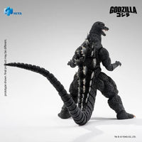 Godzilla Final Wars 2004 Godzilla Exquisite Basic Series None Scale 7-Inch Action Figure by Exquisite displayed from rear angle