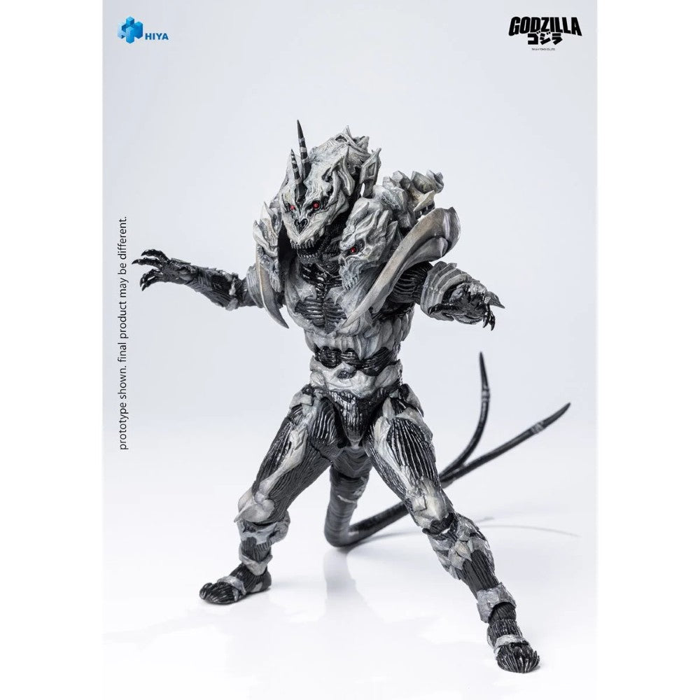Monster X Godzilla Final Wars 2004 Exquisite Basic Series Scale 8-Inch Action Figure NIB with detailed sculpted armor and poseable limbs