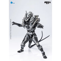 Monster X Godzilla Final Wars 2004 Exquisite Basic Series Scale 8-Inch Action Figure NIB with detailed sculpted armor and poseable limbs