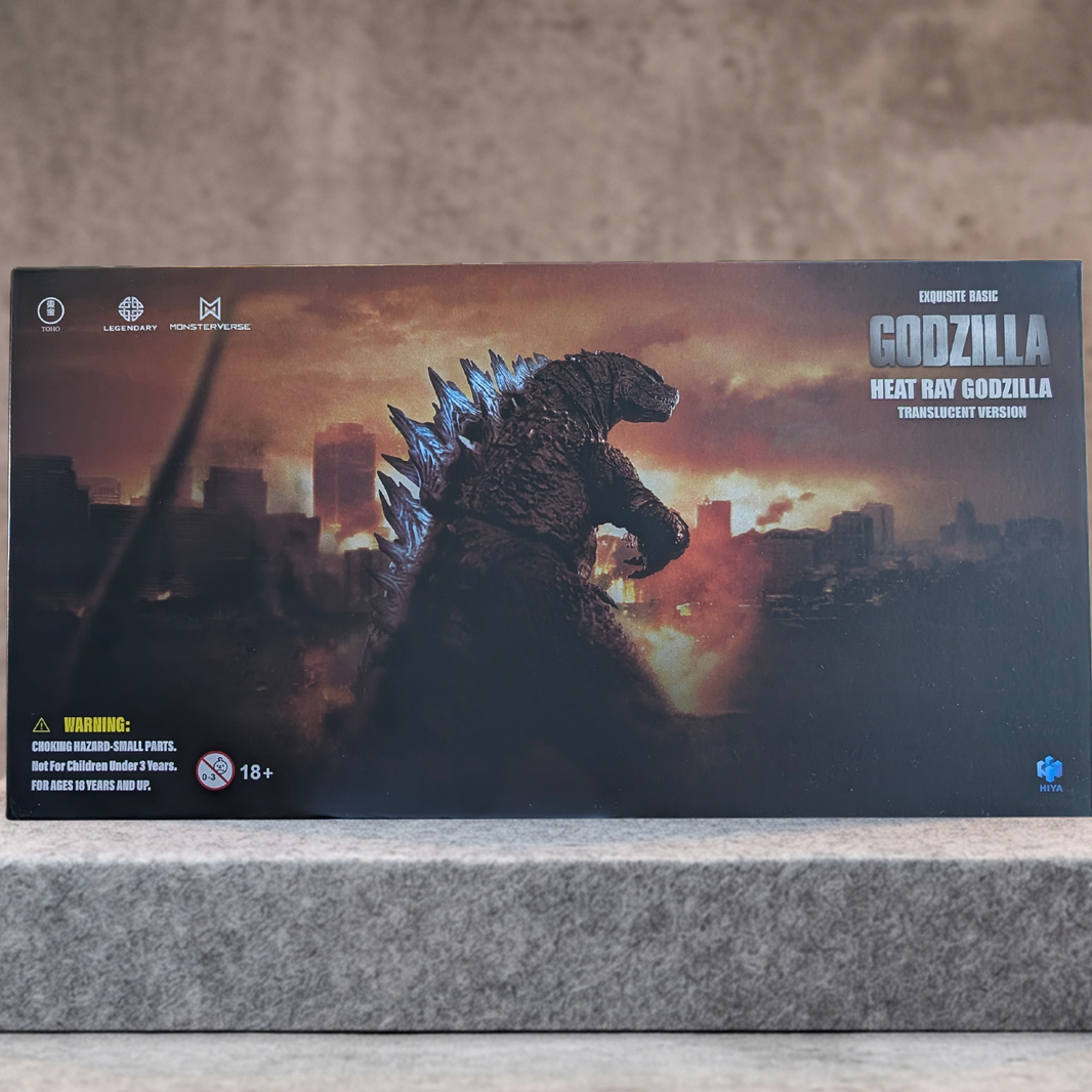 Godzilla 2014 Godzilla Heat Ray Translucent Exquisite Basic Series Action Figure 6 inch