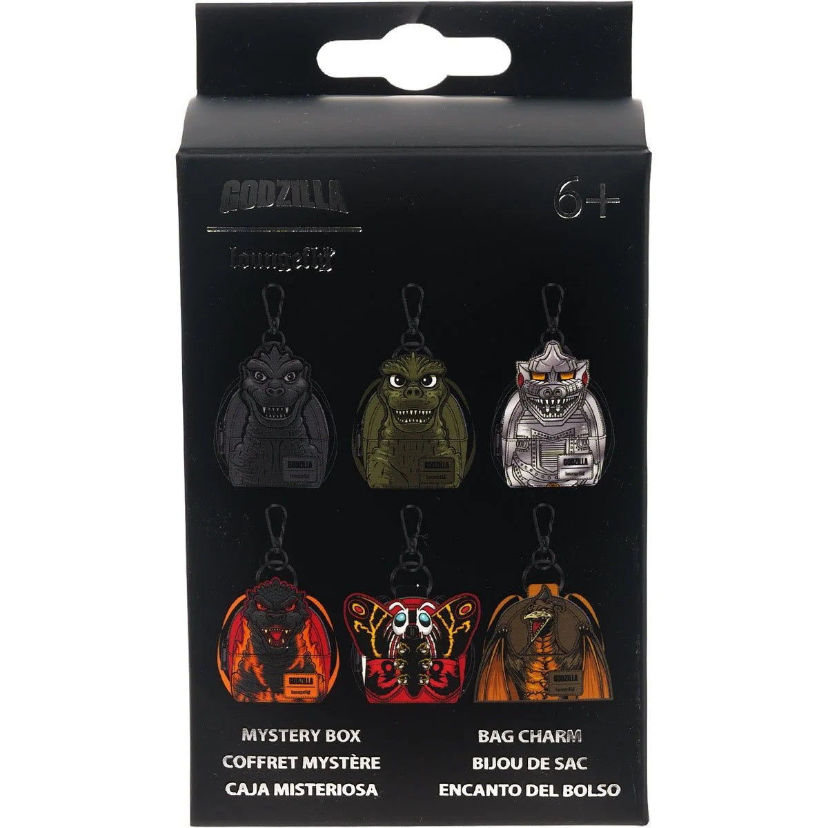 Mini-Loungefly Godzilla Entertainment Earth Exclusive Cosplay U-PICK Bag Charms